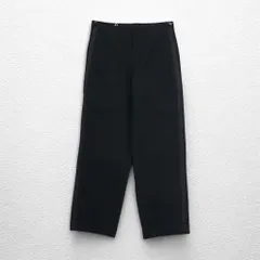 50s ブラック コットン トラウザーズ CONMARジッパー 50s ブラック コットン トラウザーズ CONMARジッパー