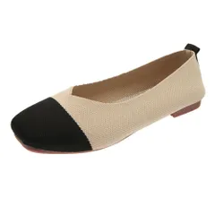 ☆ タイプL ☆ 39(24.5cm) ☆ パンプス レディース ニット 通気性 春夏秋 ysshoes5217 ぺたんこ パンプス 歩きやすい フラットシューズ ニット 靴くつ シューズ レディース スクエアトゥ 通気性 履きやすい 通勤 通学 疲れない
