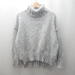 ◇ ⊇ Shelly island シェリーアイスランド 長袖 タートルネックセーター サイズ表記なし グレー系 レディース E  【1507030013974】