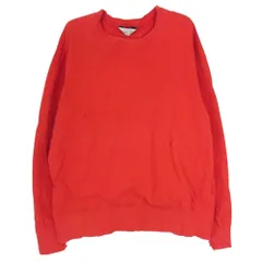 UNUSED アンユーズド US0759 Dameged Sweat クルーネック ダメージ加工 スウェット レッド系 2【中古】のサムネイル