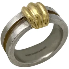Tiffany & Co. リブデザインリング 16号
