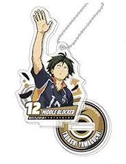 【中古】キーホルダー・マスコット(キャラクター) 山口忠 「ハイキュー!! スタンドミニアクリルキーホルダー 烏野高校」