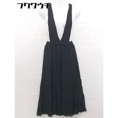 ◇ merlot メルロー ノースリーブ ロング ワンピース ブラック レディース  【中古】 【1108100002067】