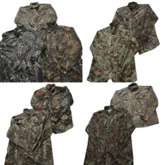 古着卸 まとめ売り 長袖シャツ 9枚セット (メンズ Ｓ /Ｍ /Ｌ ) ダブルフラップ 刺 ミリタリー 中古 古着 NB6056