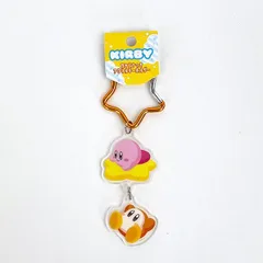 星のカービィ ワープスター カラビナ付きアクリルキーホルダー ワドルディ オレンジ