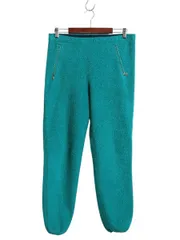 【お得なクーポン配布中!】 90s USA製 パタゴニア フリース パンツ レディース L メンズ M / オールド 90年製 旧タグ Rマーク アウトドア ポケット付き イージー 無地