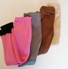 レギンス 子供服 裏起毛 韓国風 ツートーン サテン 女の子 100cm 110cm 120cm 130cm ピンク ブラウン グレー ベージュ ベージュ 130cm