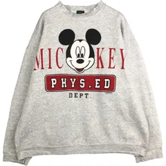 古着 90年代 MICKEY UNLIMITED MICKEY MOUSE ミッキーマウス キャラクタースウェットシャツ トレーナー メンズXL相当/eaa591302
