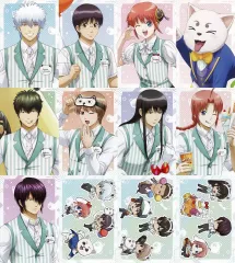 【中古】ポストカード 全12種セット ポストカード 「銀魂×よみうりランド ～よみラン60周年に、銀魂20周年が便乗だァァァ!!!～」 対象商品購入特典