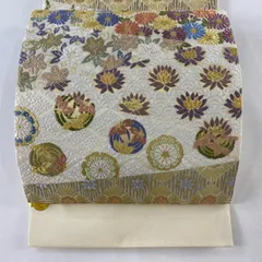 【新小石丸】正絹　西陣172 上質な袋帯 金糸　長さ476cm 新小石丸】正絹 西陣172 上質な袋帯 金糸 長さ476cm