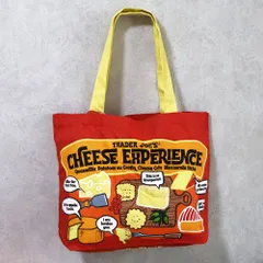【新品】TRADER JOE’S　トレーダージョーズ　トートバッグ　コットンバッグ　チーズ柄