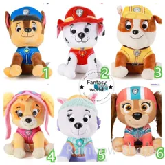 新品　未使用　パウ・パトロール ぬいぐるみ 8体セット パウ・パトロール ぬいぐるみ 8体セット - メルカリ