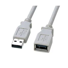 〔5個セット〕 サンワサプライ エコUSB延長ケーブル KU20-ECEN2KX5