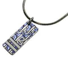 希少✨美品✨ クリスチャンディオール ネックレス トロッター フェザー シルバー 美品 Christian Dior ディオール ネックレス シルバー