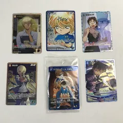【中古美品】 名探偵コナンカードゲーム/レア・プロモ6枚セット 江戸川コナン&工藤新一　プロモ他　名探偵コナンカード  トレカ 【073-241222-nm-35-fuz】