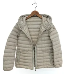 MONCLER - モンクレール RAIE ライエ ライトダウンジャケット フード 1 ベージュ MONCLER - モンクレール RAIE ライエ ライトダウンジャケット