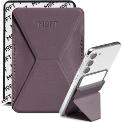 【新着商品】MOFT X 新型MOVAS? 【粘着シートタイプ】 スマホスタンド Magsafe非対応 多機種対応 カードケース グリップ カード収納 薄型軽量 折り畳み式 持ち歩き便利 スマートフォン iPhone android 全機種対応 (ブラック 1のサムネイル