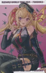 【中古】キャラカード 鷹宮リオン(シークレット) 「バーチャルYouTuber にじさんじ WORLD TOUR 2025 Singin’ in the Rainbow! 福岡公演 ランダムチェキ風カード」