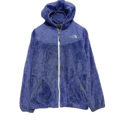 THE NORTH FACE ジップアップ ボアジャケット L 150～ キッズ ブルー ノースフェイス アウトドア 古着卸 アメリカ仕入 a607-5472