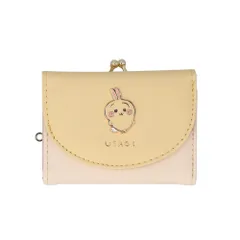 ☆ イエロー ☆ ちいかわ ミニ口金財布 財布 ちいかわ 三つ折り 三つ折り財布 がまぐち サイフ がま口財布 がまぐち財布 お財布 がま口 さいふ 折りたたみ財布 レディース 女の子 女子高生 キャラクター かわいい 高校生 中学生 小学生 キッズ