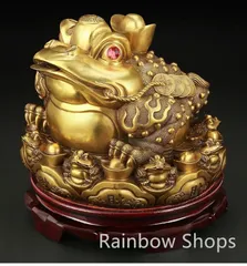 雷神三本脚蛙　唐物　縁起物　置物　　　　　骨董品　アンティーク　レトロ 雷神三本脚蛙 唐物 縁起物 置物 骨董品 アンティーク レトロ
