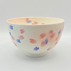 抹茶茶碗 桜吹雪　花月窯　紙箱入　茶道具　茶盌　茶器