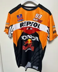 ★アウトレット新品★ M MotoGP RACING REPSOL HRC マルク・マルケス 93 Tシャツ オートバイ レーシング スポーツ アウトドアグッズのサムネイル