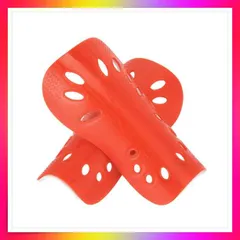 ■シンガード 赤 キッズ ジュニア 少年サッカー フットサル すねあて