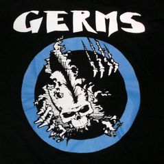 ジャームス Tシャツ GERMS Mohawk Skull 正規品 ロックTシャツ