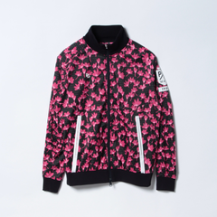 【認定リユース品】タフレックス ストレッチ スーパー ドビー ブルゾン ＜桜柄プリント＞