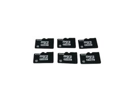 【初期化済】マイクロSDカード （8GB） 6枚セット