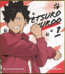 【中古】紙製品 黒尾鉄朗 色紙 色コレ 「一番くじ ハイキュー!! TO THE TOP～ツワモノ集結!～」 E賞