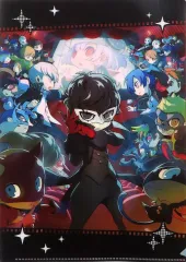 【中古】クリアファイル 集合 A4クリアファイル 「3DSソフト ペルソナQ2 ニュー シネマ ラビリンス」 ゲオ購入特典