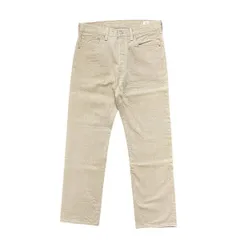 USA 古着 Levis リーバイス 501 ストレート ジーンズ デニムパンツ ジーパン W33 L32 ベージュ系 CA0655