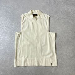 Drawerドゥロワー コットンハリヌキ　ノースリーブカットソー 24043✨ドゥロワー コットンハリヌキ ノースリーブカットソー ホワイト