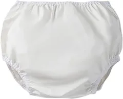 シャンディニー(Chandeny) 成人用 おむつカバー 失禁用 防水 洗える 横漏れ防止 ショーツ 再利用可能 薄手 介護 カバーパンツ Lサイズ(ホワイト,  L)