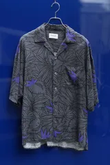 beautiful people（ビューティフルピープル） ボタニカル柄 開襟シャツ（サンプル品）L相当 美品