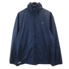 NIKE ナイキ ウインドブレーカー M ネイビー メンズ 古着