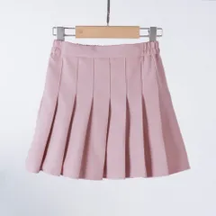 ☆ ピンク ☆ 130cm ☆ プリーツスカート 子供 可愛い kidskirtmk1566 子供服 女の子 パンツインスカート スカパン スカート パンツ付きスカート パンツ付き プリーツスカート キッズ ジュニア ミニ フォーマル カジュアル かわいい