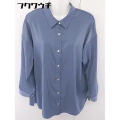 ◇ SENSE OF PLACE by URBAN RESEARCH バックリボン 長袖 シャツ ブラウス サイズF パープル レディース  【中古】 【1110190005880】