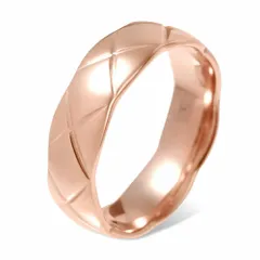 【在庫処分】リング (312) キルティング 選択可 指輪 レディース ステンレス サージカルステンレス 316L 金属アレルギー対応 メンズ シルバー 【mico.lor】 銀色 ゴールド 金色 ピンクゴールド