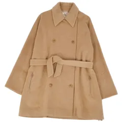 極美品 Vintage エルメス HERMES コート ベルト付き ダブルブレスのサムネイル