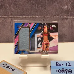 2020 Topps WWE Tegan Nox 21/25 WWE Memorabilia Mat Relic Royal Rumble カード