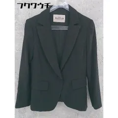 ◇ DRESS LAB ドレスラボ シングル 1B 長袖 テーラード ジャケット サイズM ブラック レディース 【中古】 【1002801963491】