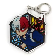 【中古】キーホルダー 轟焦凍 切り絵シリーズ アクリルキーホルダーvol.2 「僕のヒーローアカデミア」