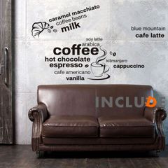 ウォールステッカー 壁ステッカー コーヒーカップ ティータイム カフェ