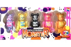 【中古】フィギュア BE＠RBRICK-ベアブリック- SPECIAL BOX(5体セット) 「Happyくじ BE＠RBRICK WOW HALLOWEEN MONSTER」 当たり景品