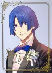 【中古】キャラカード(キャラクター) 聖川真斗(ゴールド箔サインカード) 「うたの☆プリンスさまっ♪ トレーディングスタンドポストカード」 SHINING STOREグッズ