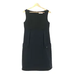 美品！大きいサイズ42 FOXEY NEWYORK フォクシー ワンピース FOXEY NEW YORK フォクシーニューヨーク ノースリーブワンピース