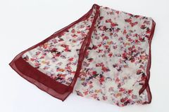 ポールスミス シルクスカーフ 花柄 日本製 フラワー スリムスカーフ ブランド